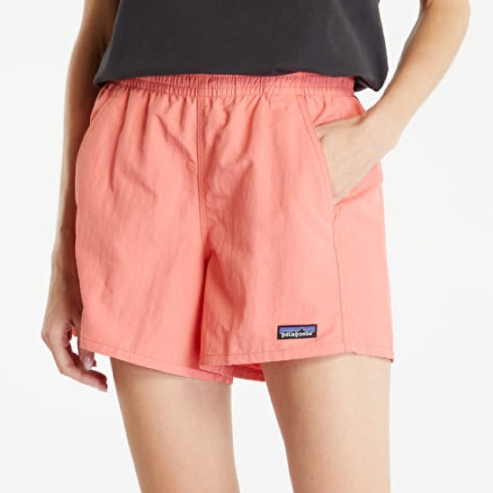 EUC Patagonia Baggies 5 inch Women's Coral Shorts